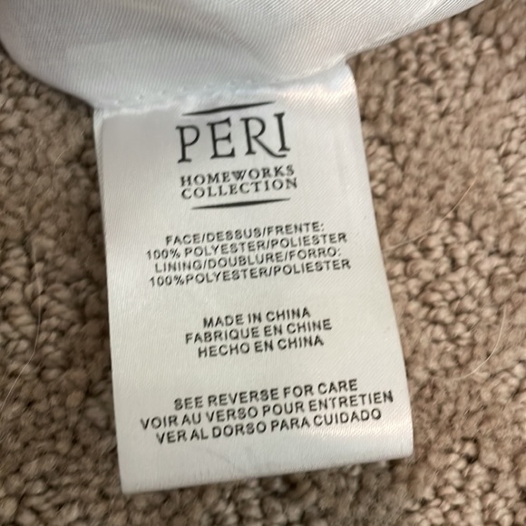 FOUR lined blackout curtains, pleated, with rod hoops to hang in chocolate brown - Picture 5 of 6